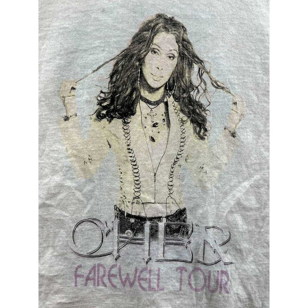 Alstyle Alstyle Cher Farewell Tour 2005 White T-S… - image 4