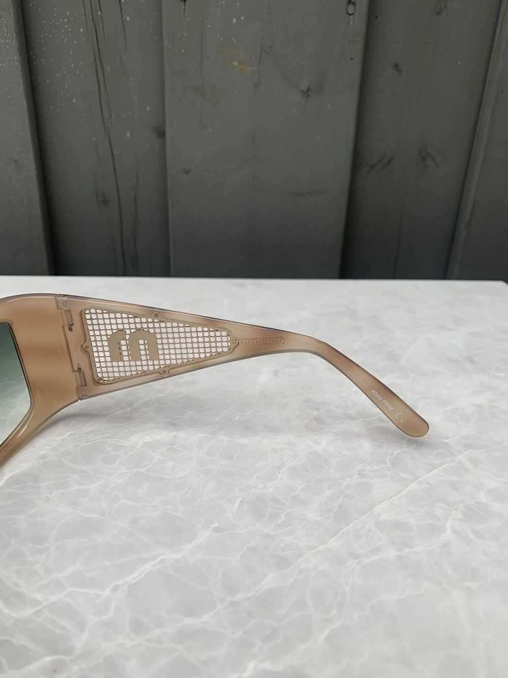 Miu Miu × Prada × Vintage 2000s Miu Miu Mesh Sung… - image 12