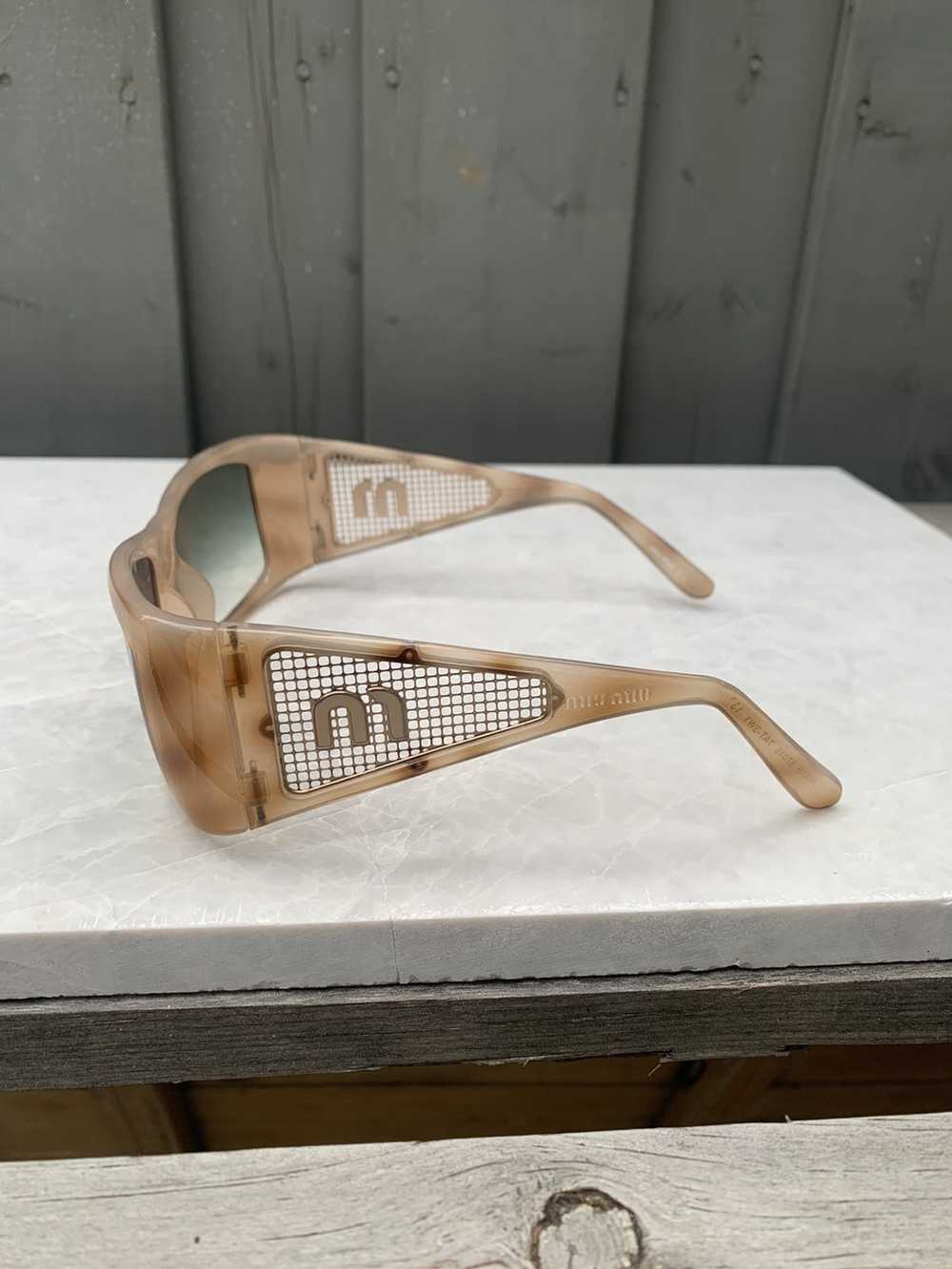 Miu Miu × Prada × Vintage 2000s Miu Miu Mesh Sung… - image 5