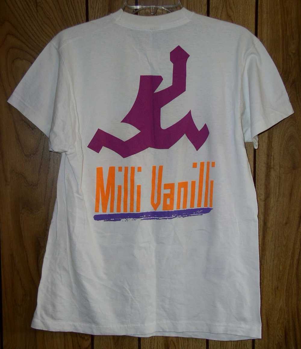 Rap Tees × Rare × Vintage Milli Vanilli Concert S… - image 2