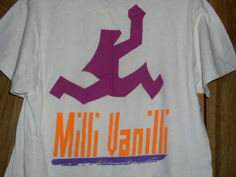 Rap Tees × Rare × Vintage Milli Vanilli Concert S… - image 4