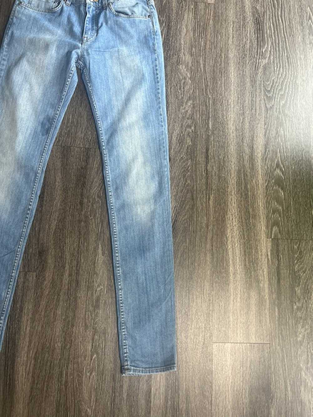 Acne Studios Acne Studios Blue Denim Jeans Slim F… - image 4