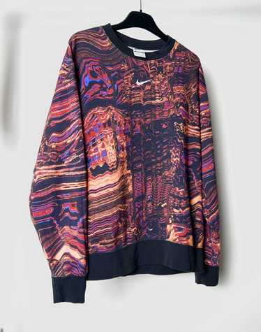 Nike × Sportswear Nike trend acid print fleece cre