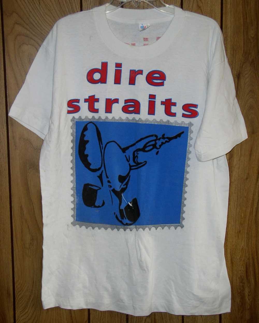 Band Tees × Rare × Vintage Dire Straits Concert T… - image 1