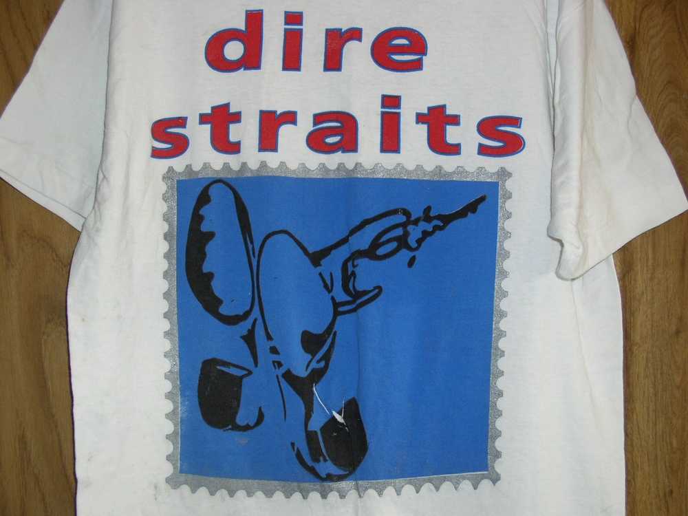 Band Tees × Rare × Vintage Dire Straits Concert T… - image 3