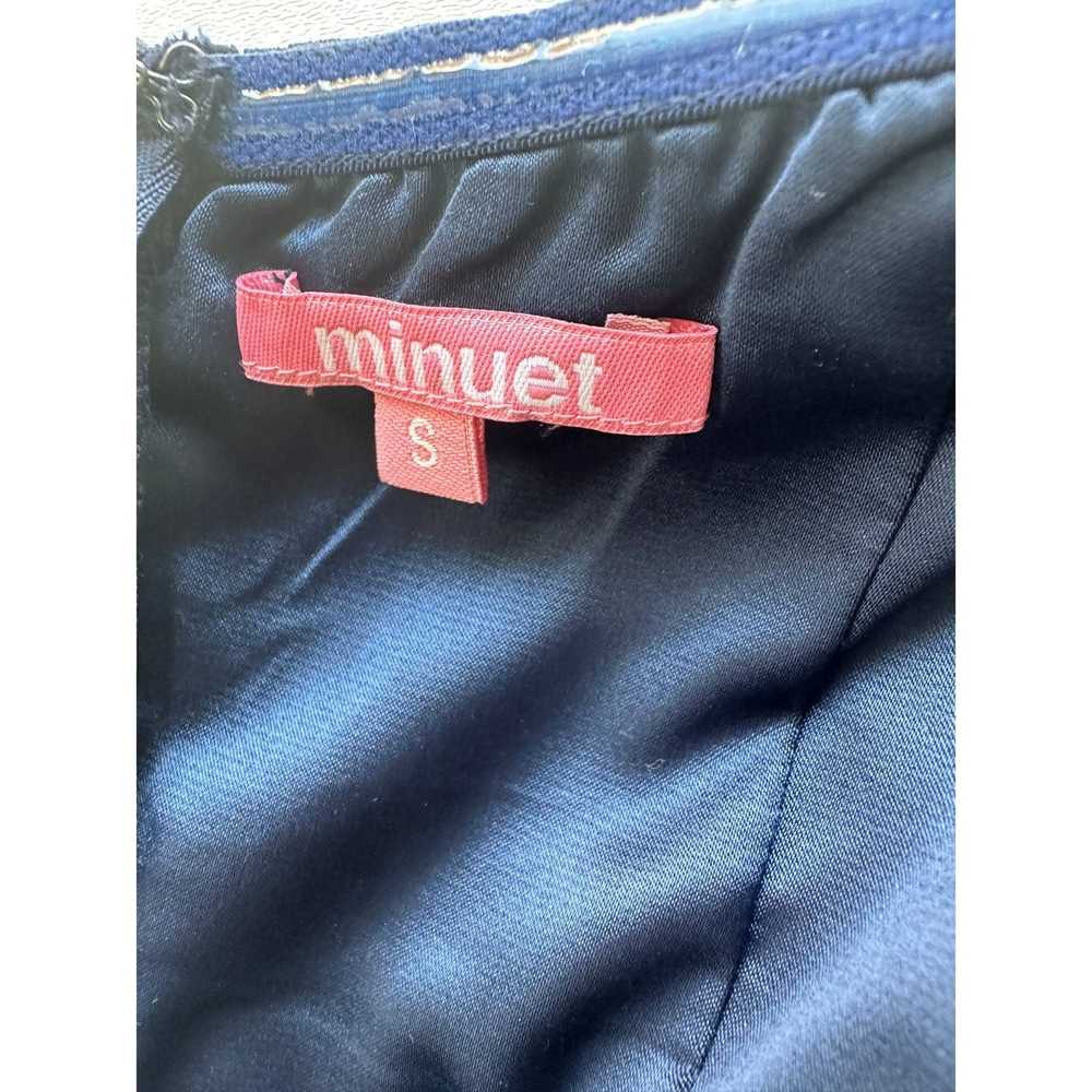 The Unbranded Brand Minuet Navy Embellished Fit &… - image 3
