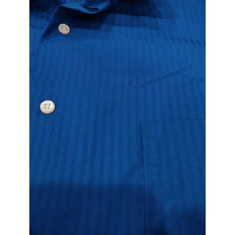Other J Garcia Mens Shirt L 16 34/35 Blue Long Sl… - image 3