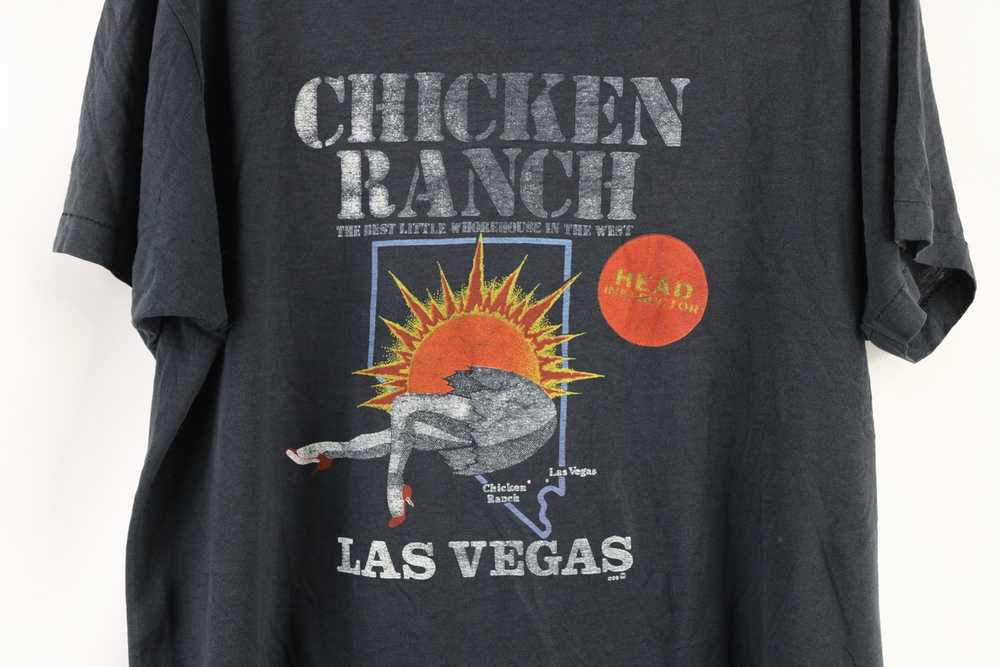 Vintage Vintage 80s Ranch Las Vegas Whorehouse T-… - image 4