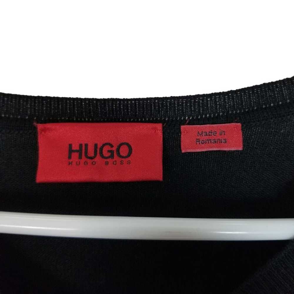 Hugo Boss HUGO Hugo Boss M Virgin Wool V-Neck Lon… - image 6
