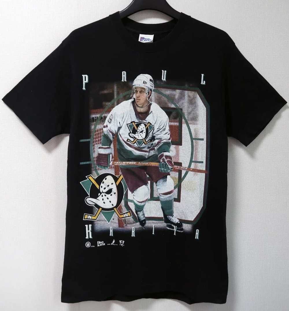 90's Paul Kariya Anaheim Mighty Ducks Starter Alternate NHL Jersey