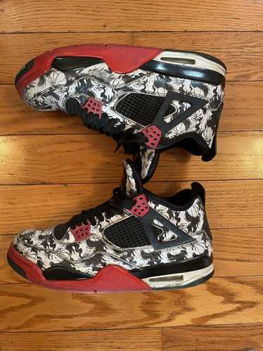 Jordan 4 singles day tattoo on sale