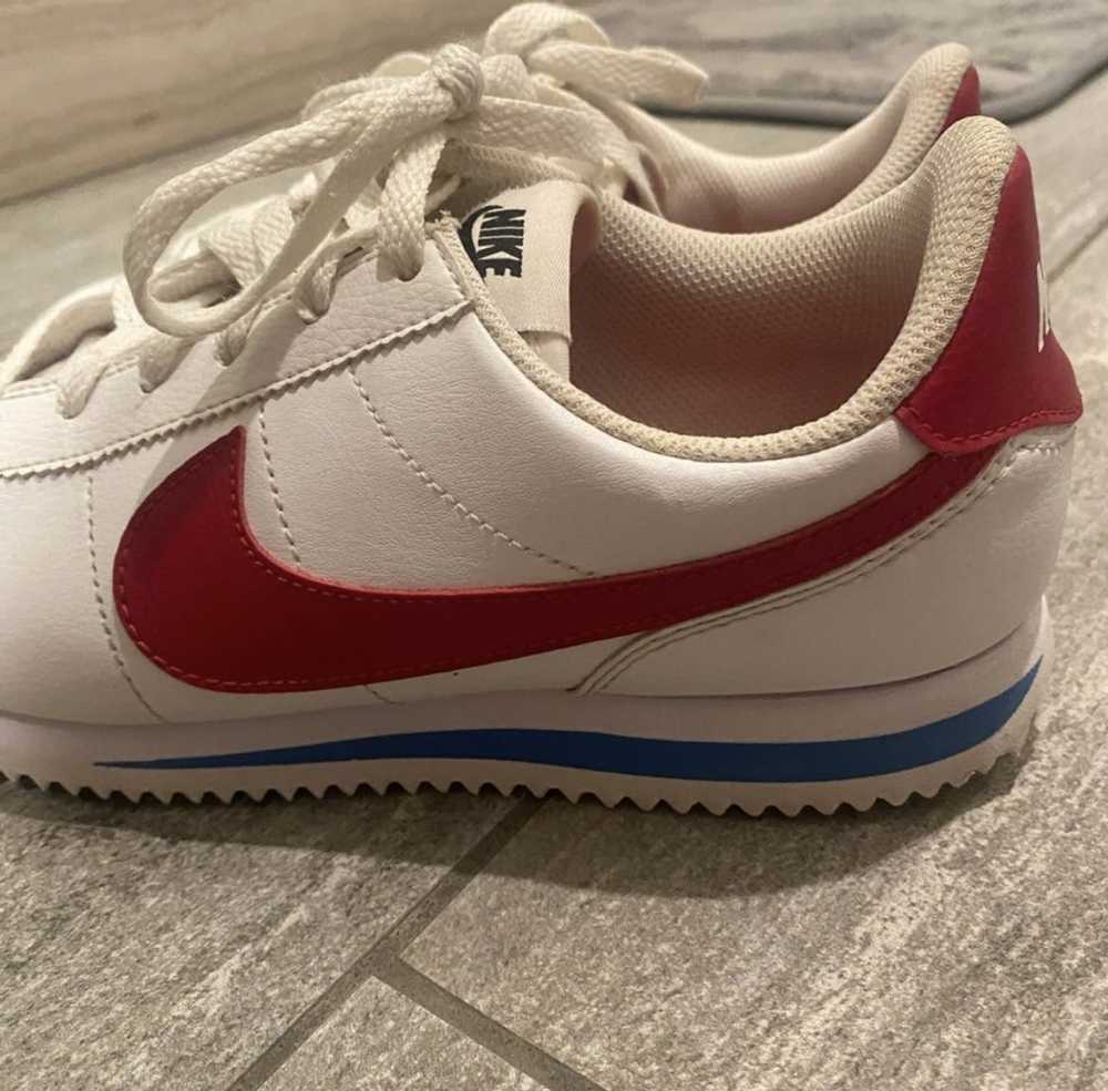 nike red and blue cortez