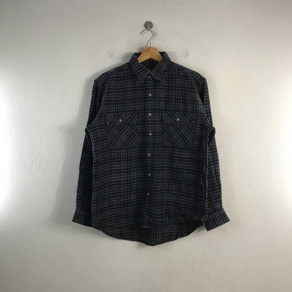 Flannel × Uniqlo Uniqlo wool flannel double pocket pl… - Gem