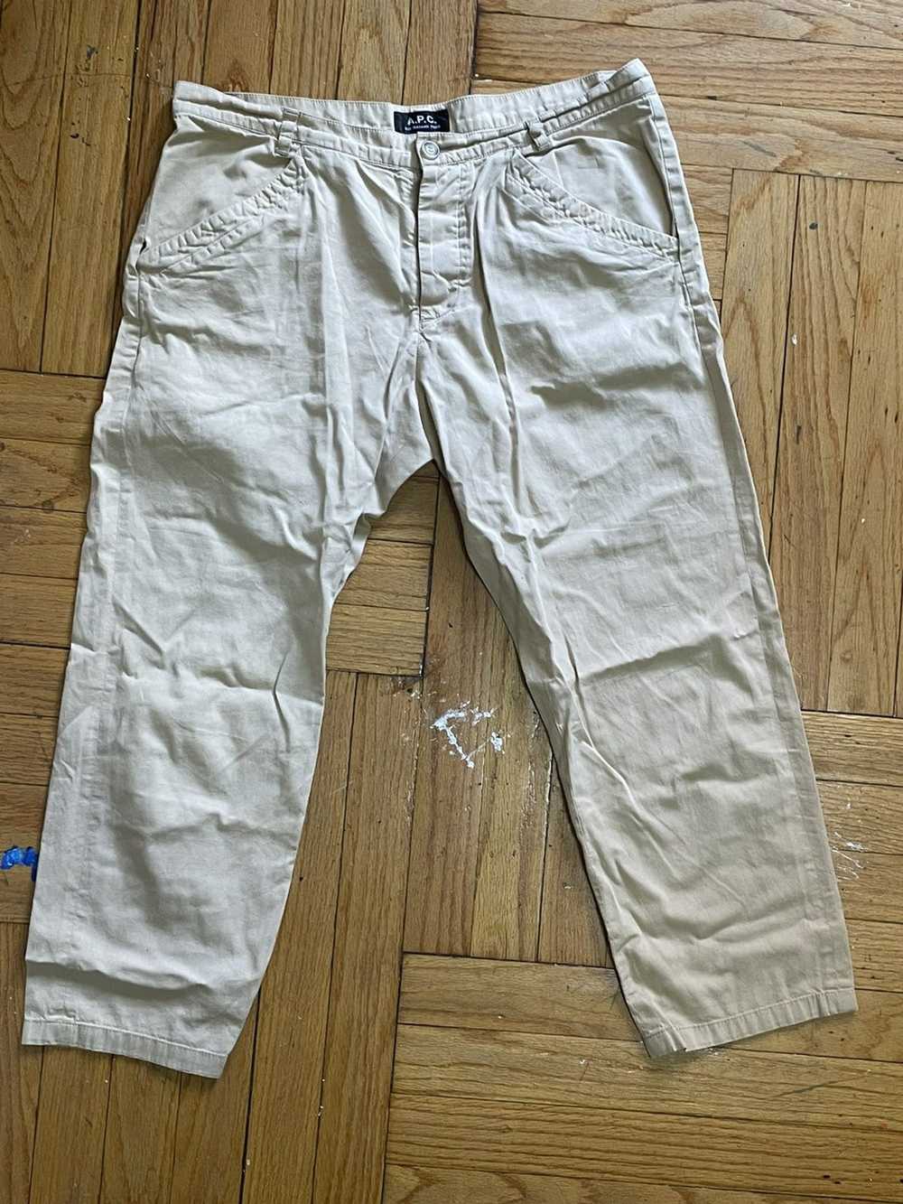 A.P.C. A.P.C. beige pants - image 1