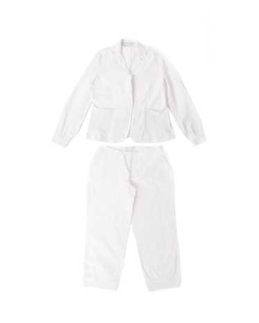 Miu Miu Miu Miu F/W1999 White Light Jacket + Pant… - image 1