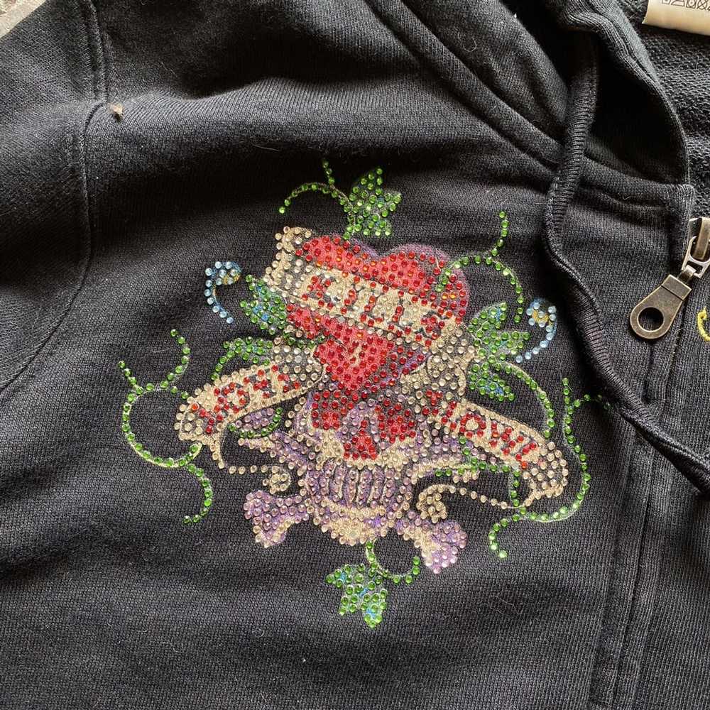 Avant Garde × Ed Hardy Ed hardy Skull and hearts … - image 3