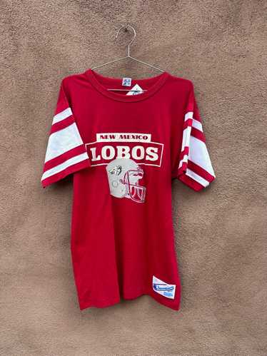 1970's New Mexico Lobos Football T-shirt by Champi