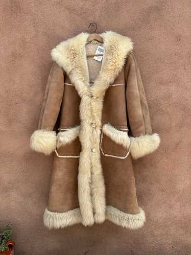 1970's Overland Shearling Overcoat