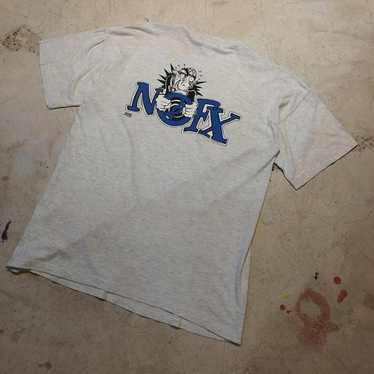 Rock Band × Vintage Vintage 90's NOFX Punk rock b… - image 1