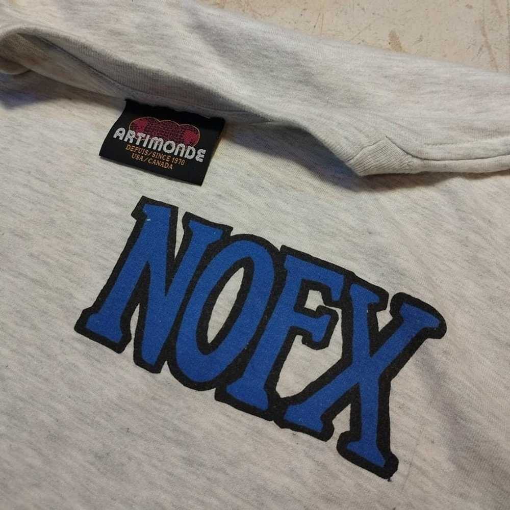 Rock Band × Vintage Vintage 90's NOFX Punk rock b… - image 3