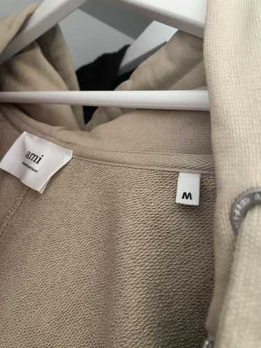 AMI Beige AMI hoodie