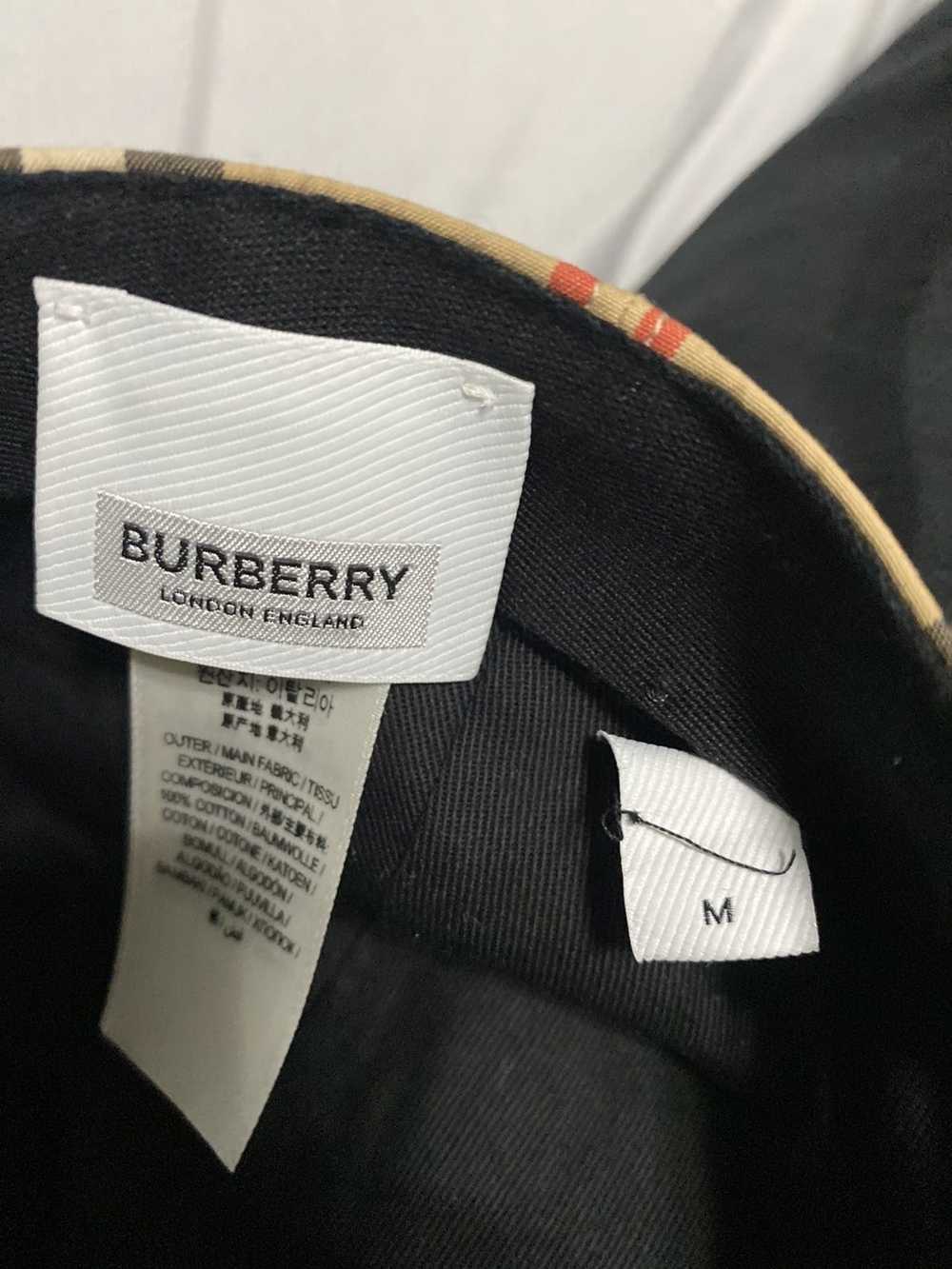 Burberry Monogram Motif Vintage Check Cotton Base… - image 4