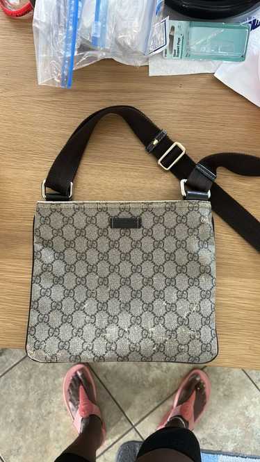 Gucci Crossbody Coated canvas Gucci supreme