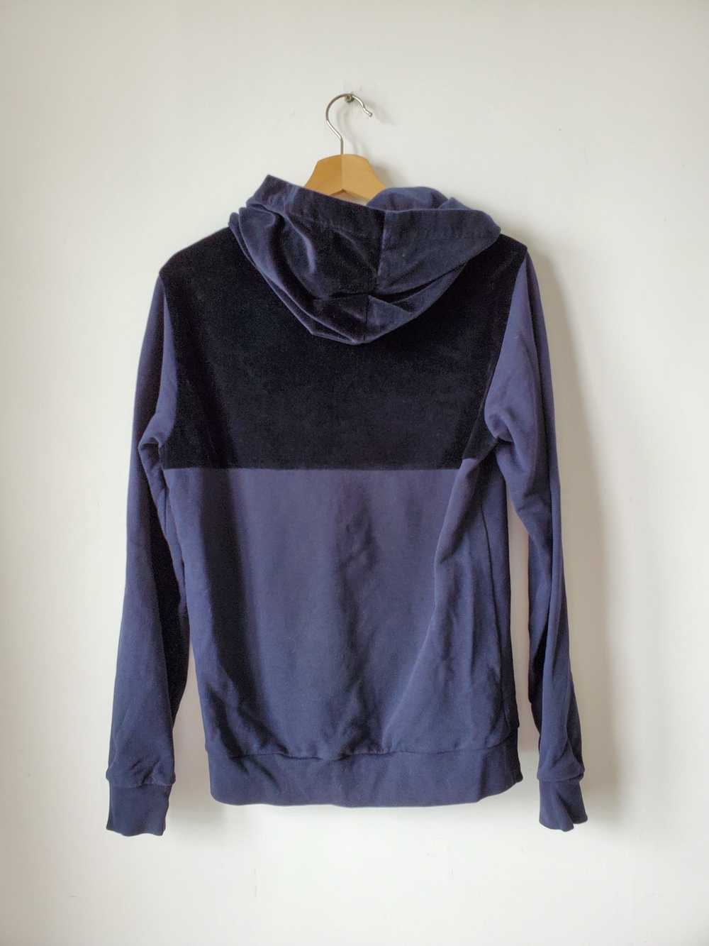 Mauro Grifoni Velvet panel hoody - image 6