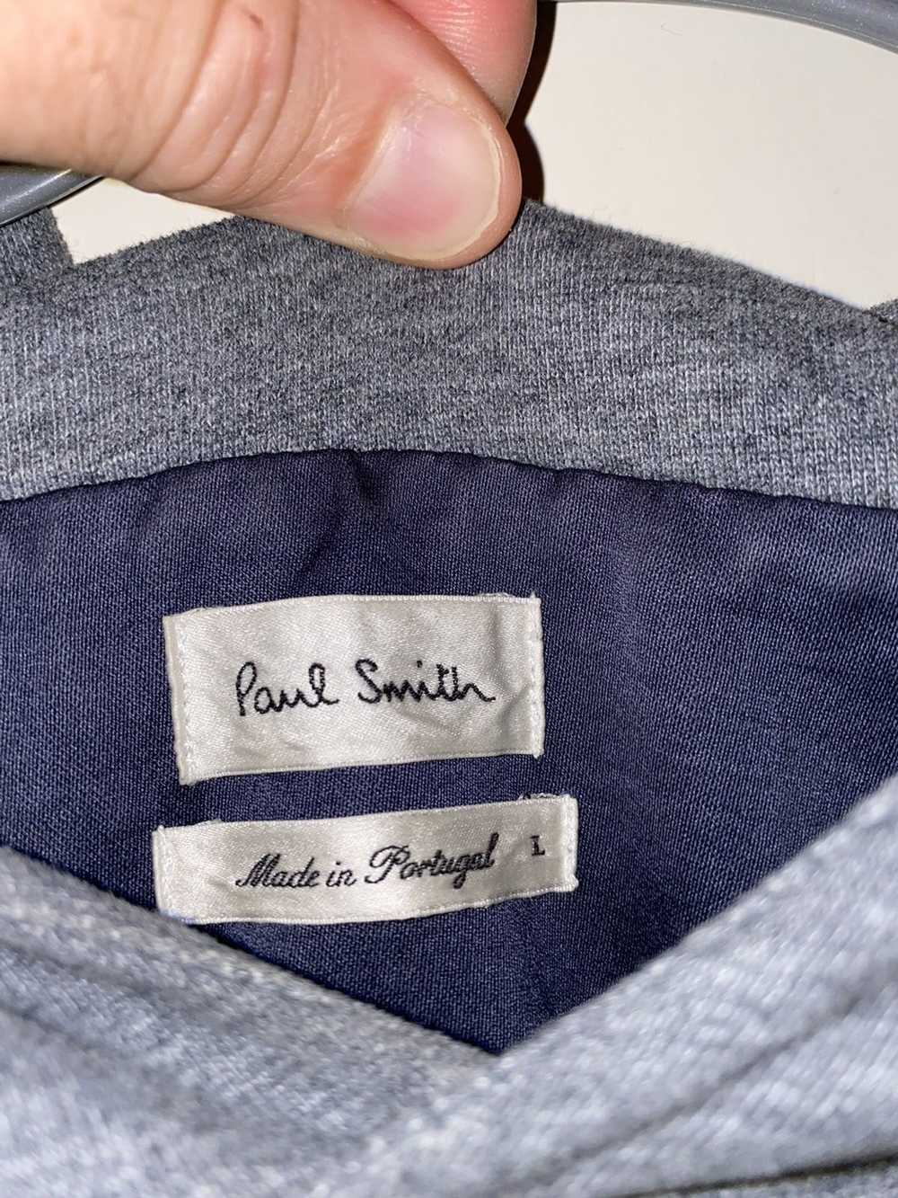 Paul Smith Contrast stitched shoulder hoodie - image 4