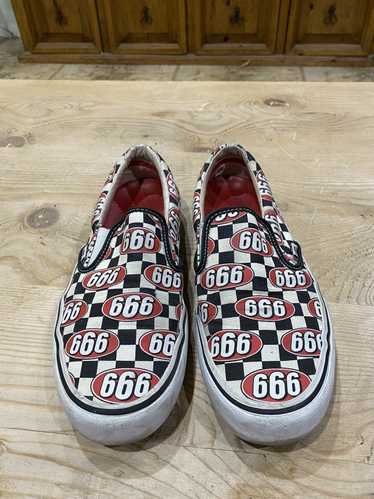 Supreme x Vans Checkered 666 Slip-On Size 10.5 for Sale in Hollywood, FL -  OfferUp