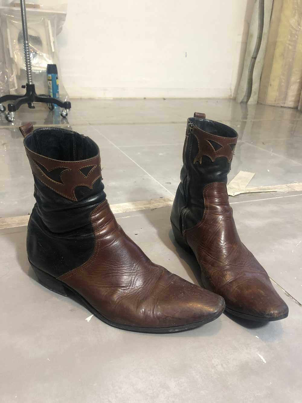 Haider ackermann chelsea on sale boots