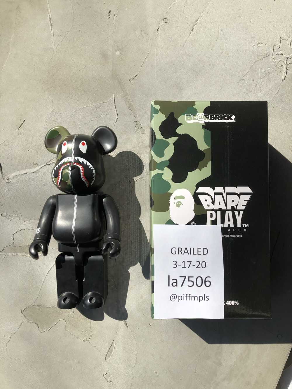 Bape × Medicom Bearbrick