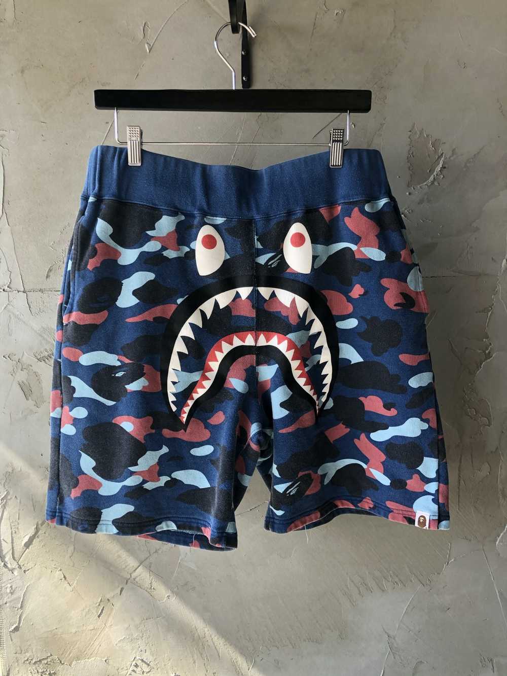 Bape Shark Sweatshorts - image 1