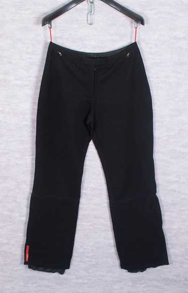 Prada black nylon ski pants