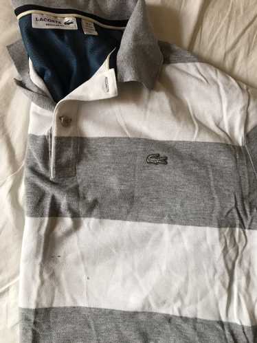 Lacoste Vintage Lacoste gray alligator polo