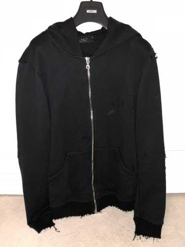 Amiri Amiri Shotgun Zip Hoodie in Black