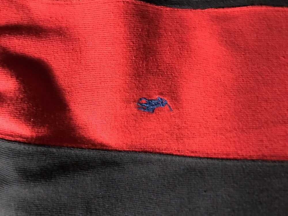 Polo Ralph Lauren Vintage striped Polo Rugby with… - image 4