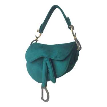 Dior Saddle velvet handbag - image 1