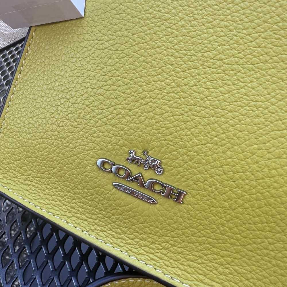 Coach Leather tote - image 4