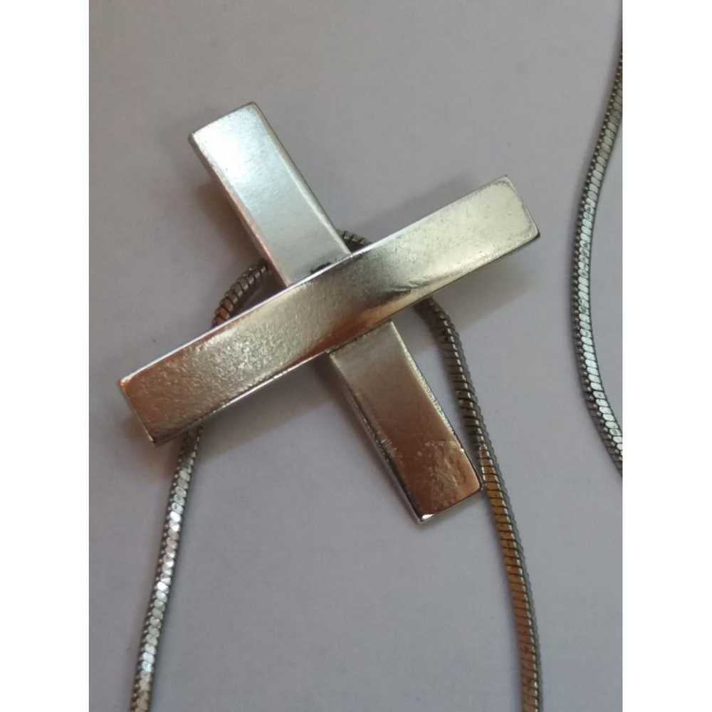 Lia di Gregorio Silver necklace - image 10