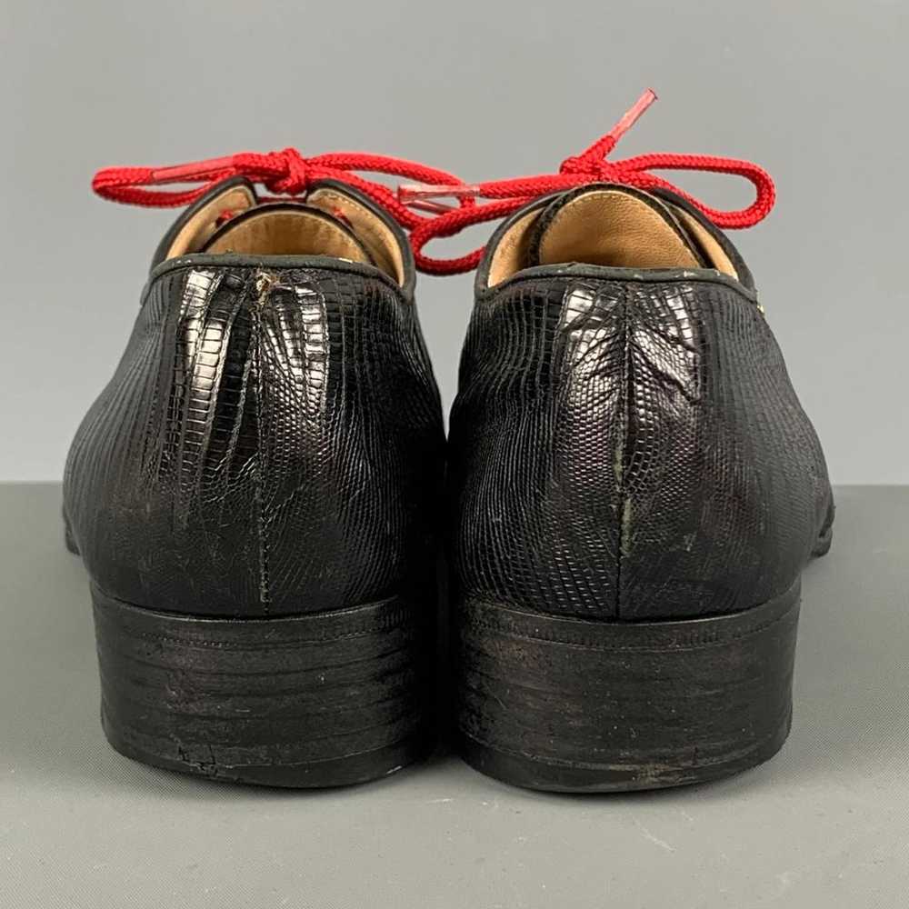 Gucci Exotic leathers lace ups - image 4