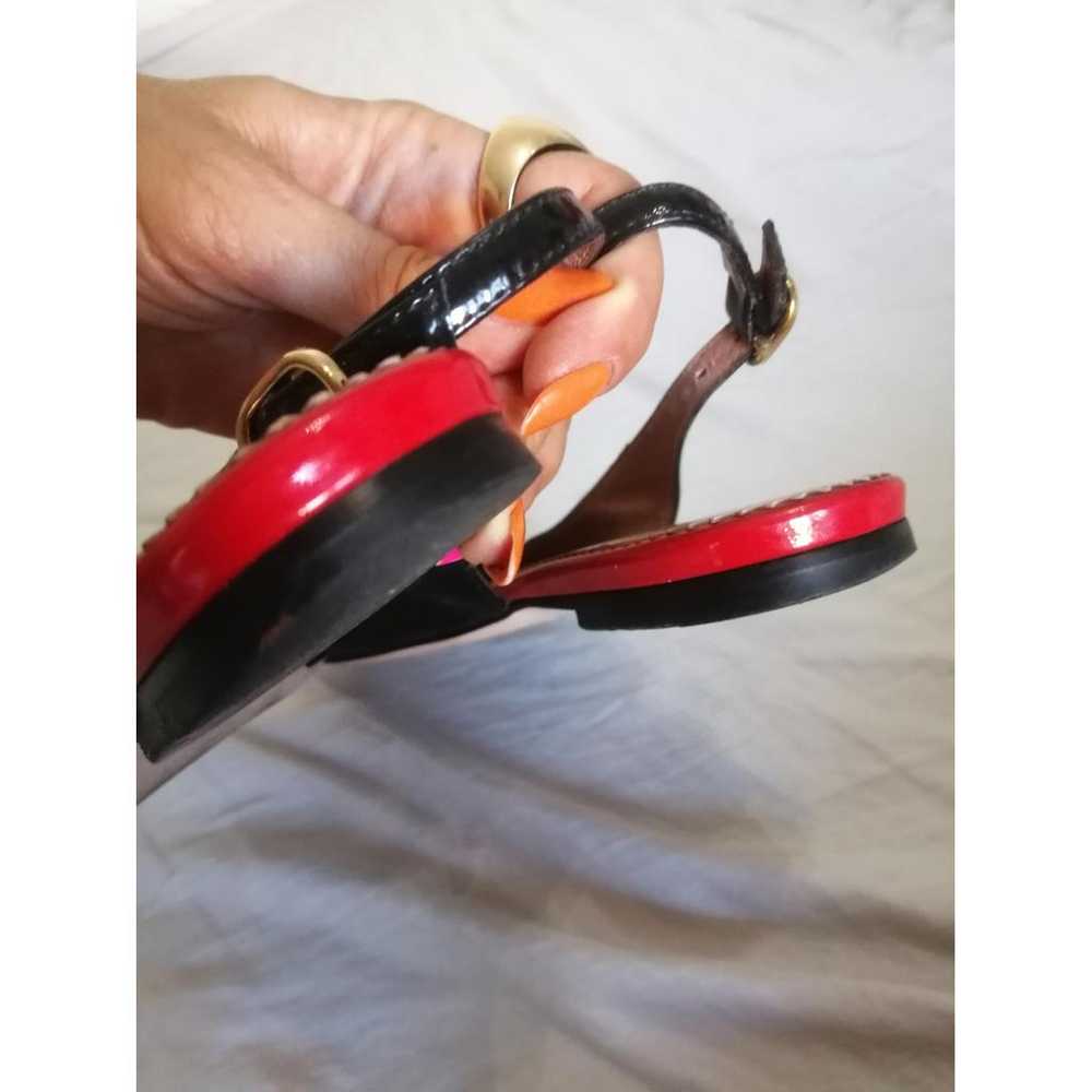 Red Valentino Garavani Patent leather sandals - image 5