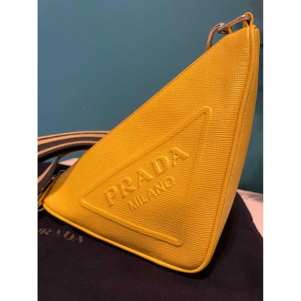 Prada Triangle leather crossbody bag - image 5