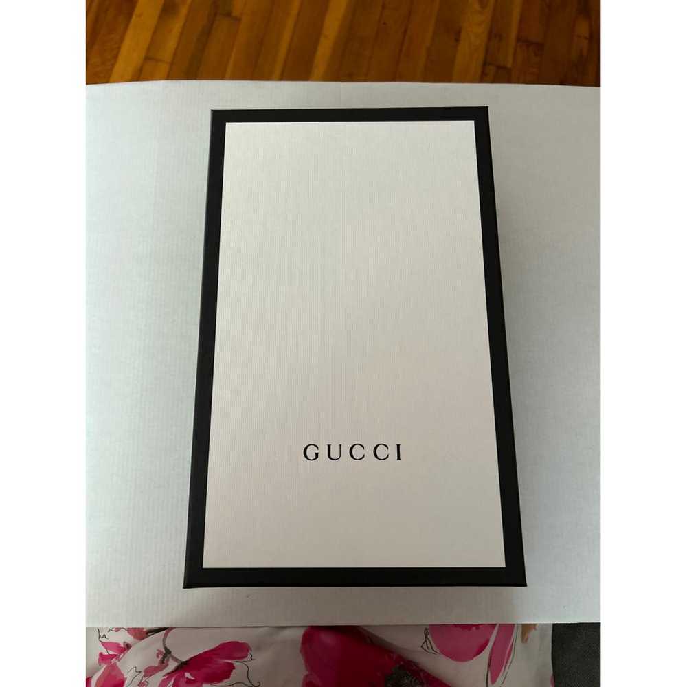 Gucci Malaga leather flats - image 4