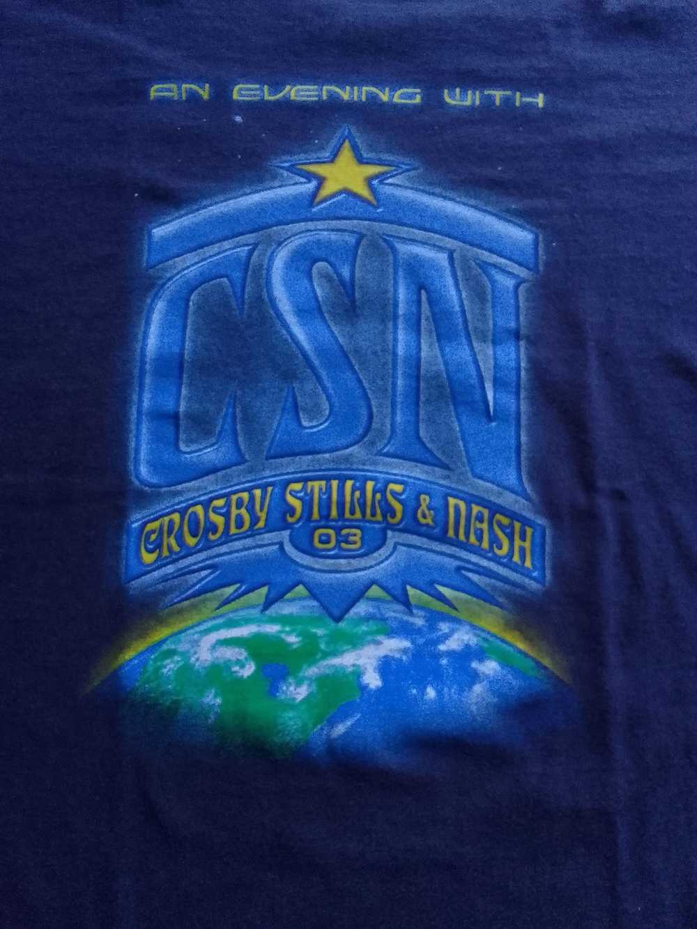 Band Tees × Rock T Shirt × Vintage CSN (Crosby,St… - image 5