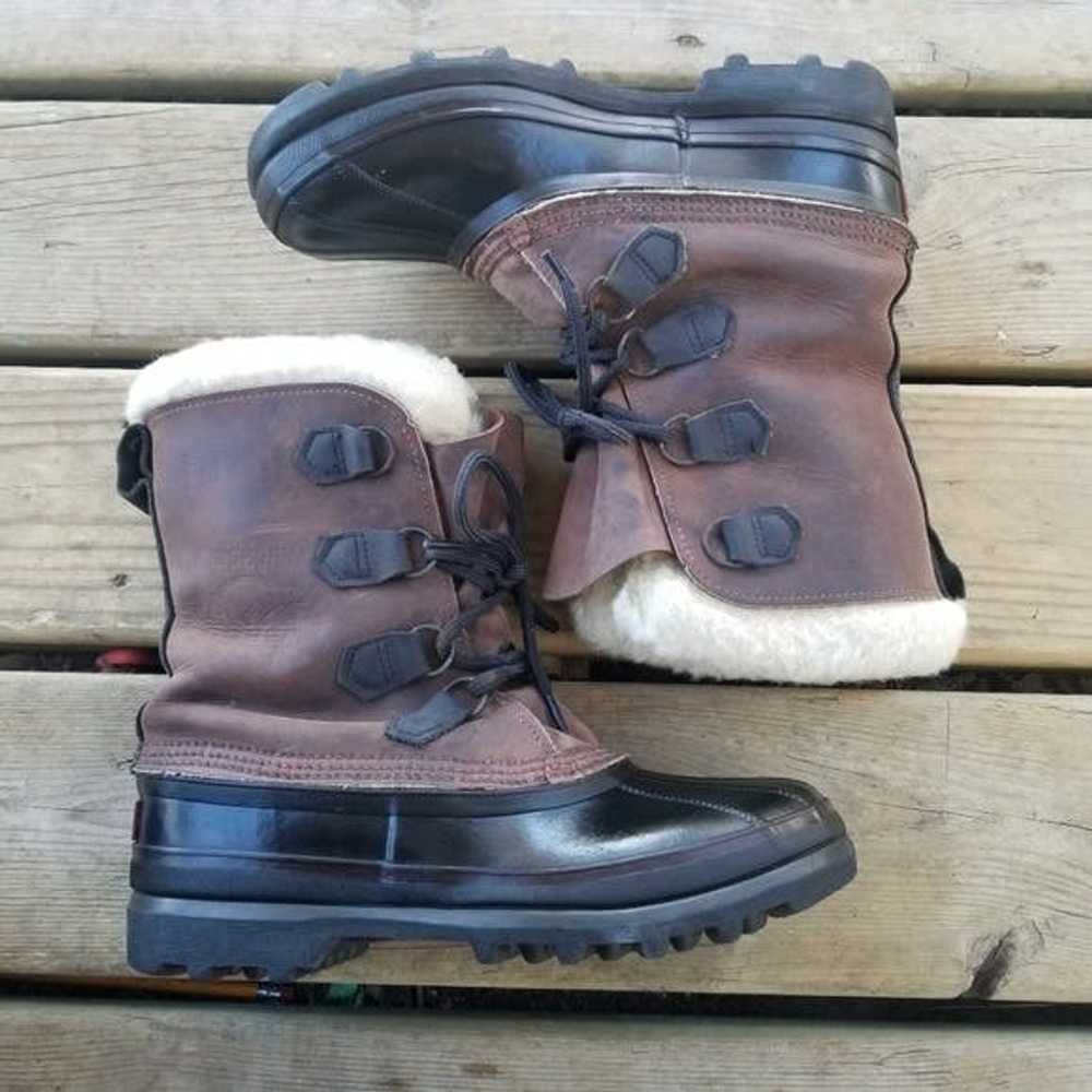 Sorel × Vintage Vintage Sorel Kaufman Bighorn Lea… - image 4