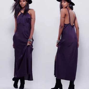 Free People Free People Purple Satin Simply Sensu… - image 1