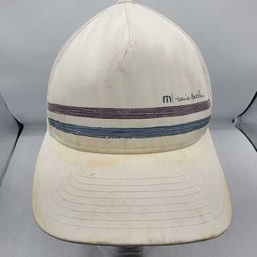 Travis Mathew Travis Mathew Mens Trucker Hat Whit… - image 1