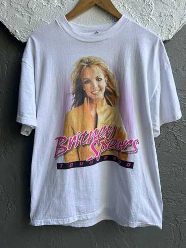 Band Tees × Vintage Britney Spears Tour 2000 Large
