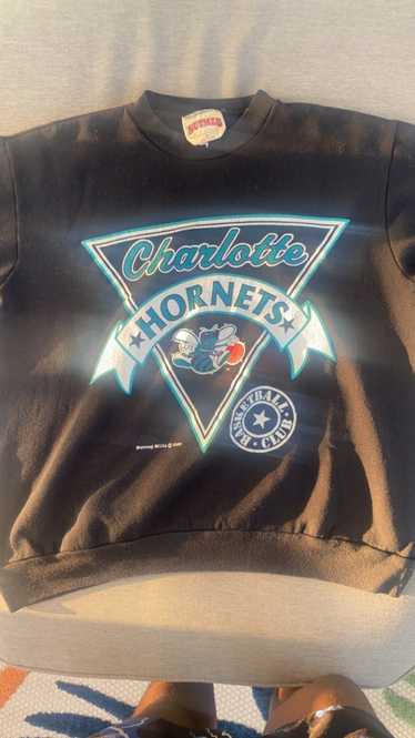 Vintage Vintage Charlotte Hornets Crewneck/Sweatsh